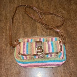 Crossbody Striped Purse